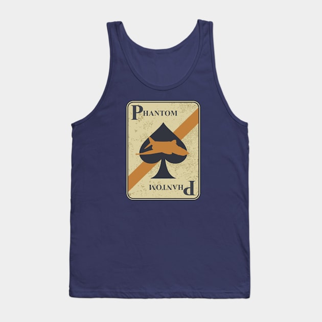 F-4 Phantom (distressed) Tank Top by Firemission45